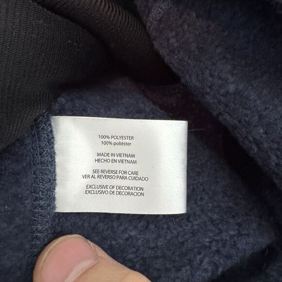 S Orvis Vest Mens Medium Blue Fleece Full Zip Outdoor Hunting Pockets - Picture 6 of 8